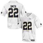 Notre Dame Fighting Irish Men's Harrison Smith #22 White Under Armour Authentic Stitched College NCAA Football Jersey YXK5099DJ